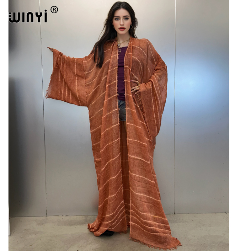 Kaftan Women Boho - WINYI bohem kimono kaftan beachwear Hırka