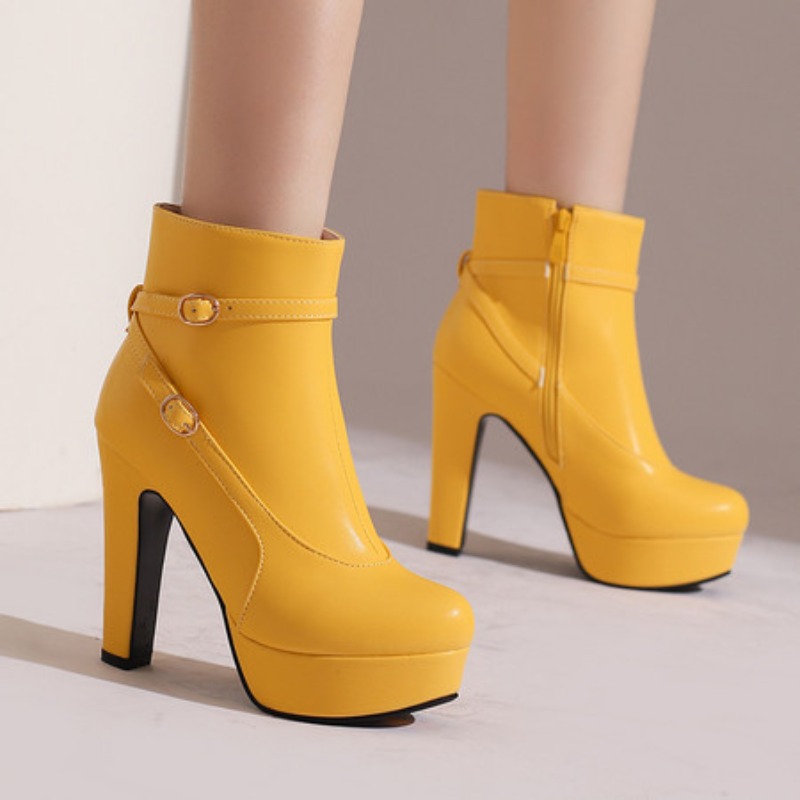 Ethnic Fashion Women - Moda Platform Botları Kadın Seksi Perçinli