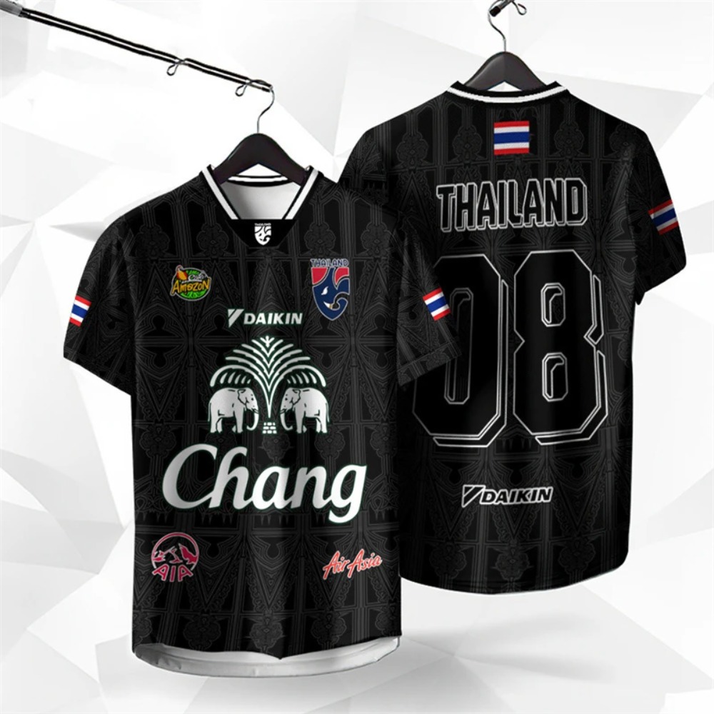 Thai Silk Blouse - 3D Baskı Tayland Fil Spor Hızlı