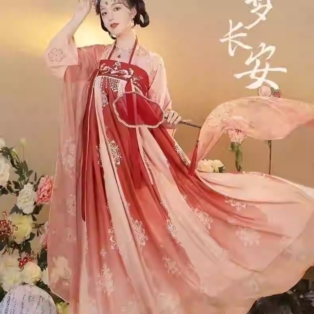 Ethnic Dress Fashion Show - Hanfu Çin Geleneksel Elbise Cosplay Kostümleri