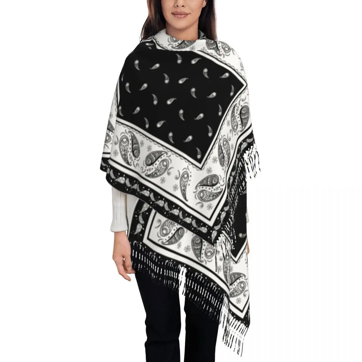 Go Ethnic Fashion - Özel Baskılı Etnik Bohem Tarzı Paisley