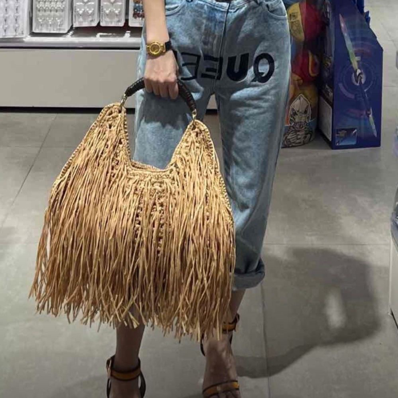 Bohemian Saçaklı Hasır Çanta,  - Ethnic Boho Fashion incelemesi ve fiyatı