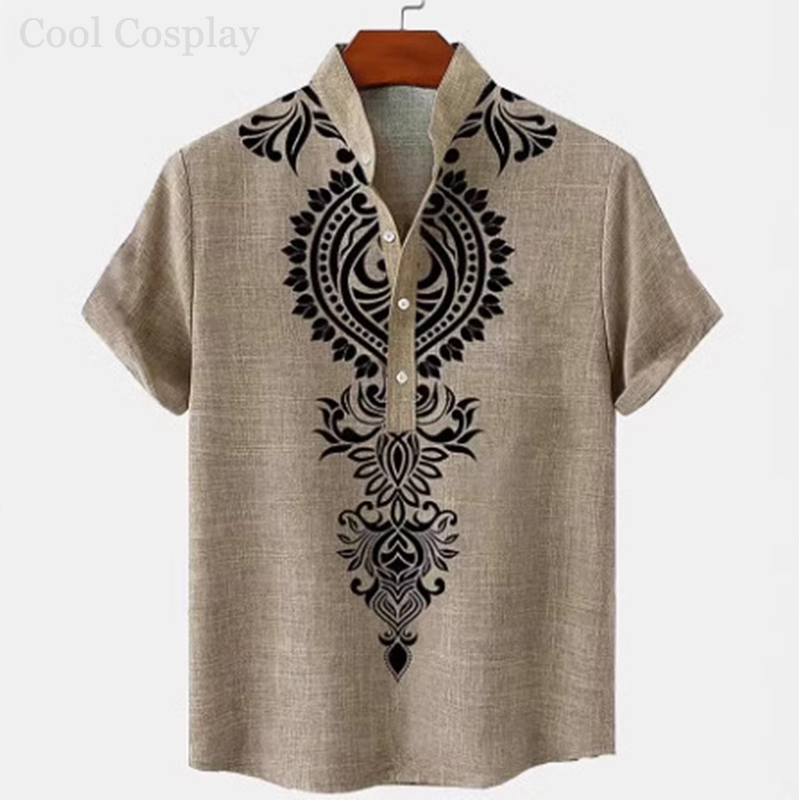 Erkek Retro Üstleri Henley Göm - Ethnic Fashion For Men incelemesi ve fiyatı