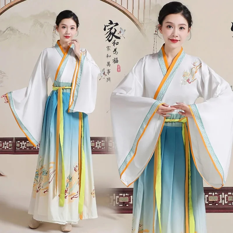 CyHanfu Geleneksel Çin Giyim E - Ethnic Dress Fashion Show incelemesi ve fiyatı
