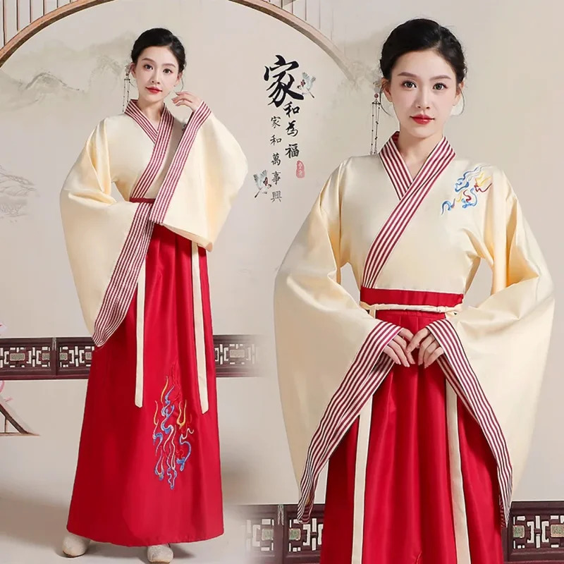 CyHanfu Geleneksel Çin Giyim E - Ethnic Dress Fashion Show incelemesi ve fiyatı