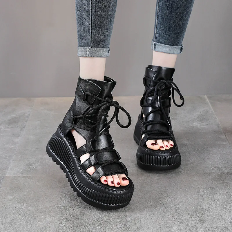 8CM etnik inek hakiki deri aya - Ethnic Fashion Women incelemesi ve fiyatı