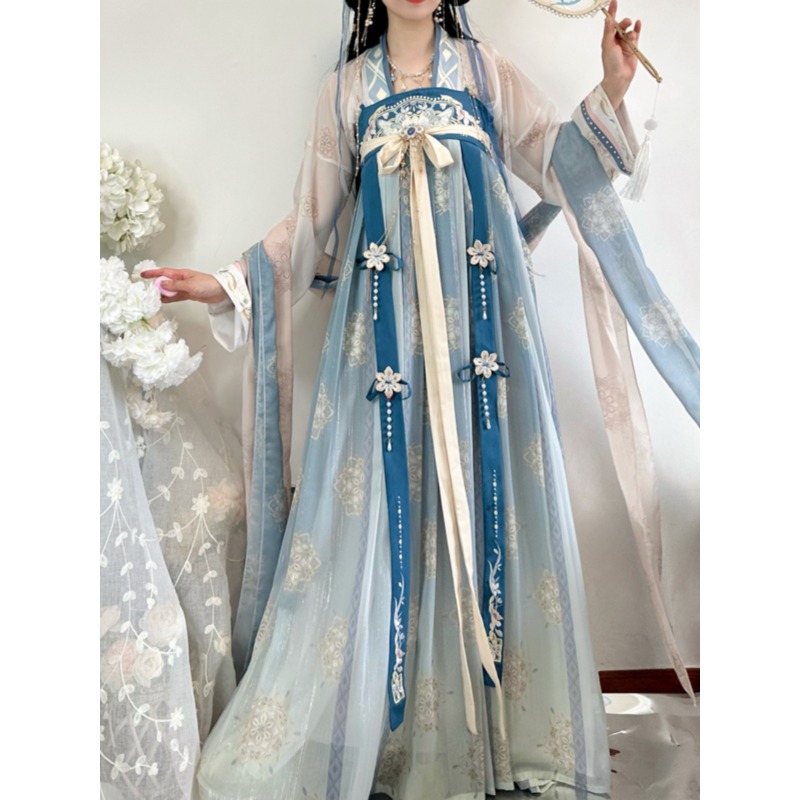 2025 Hanfu Çin Geleneksel Elbi - Ethnic Dress Fashion Show incelemesi ve fiyatı