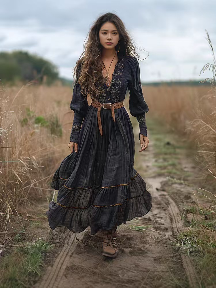 Etnik Moda Çiçek Baskı Vintage - Ethnic Boho Fashion incelemesi ve fiyatı