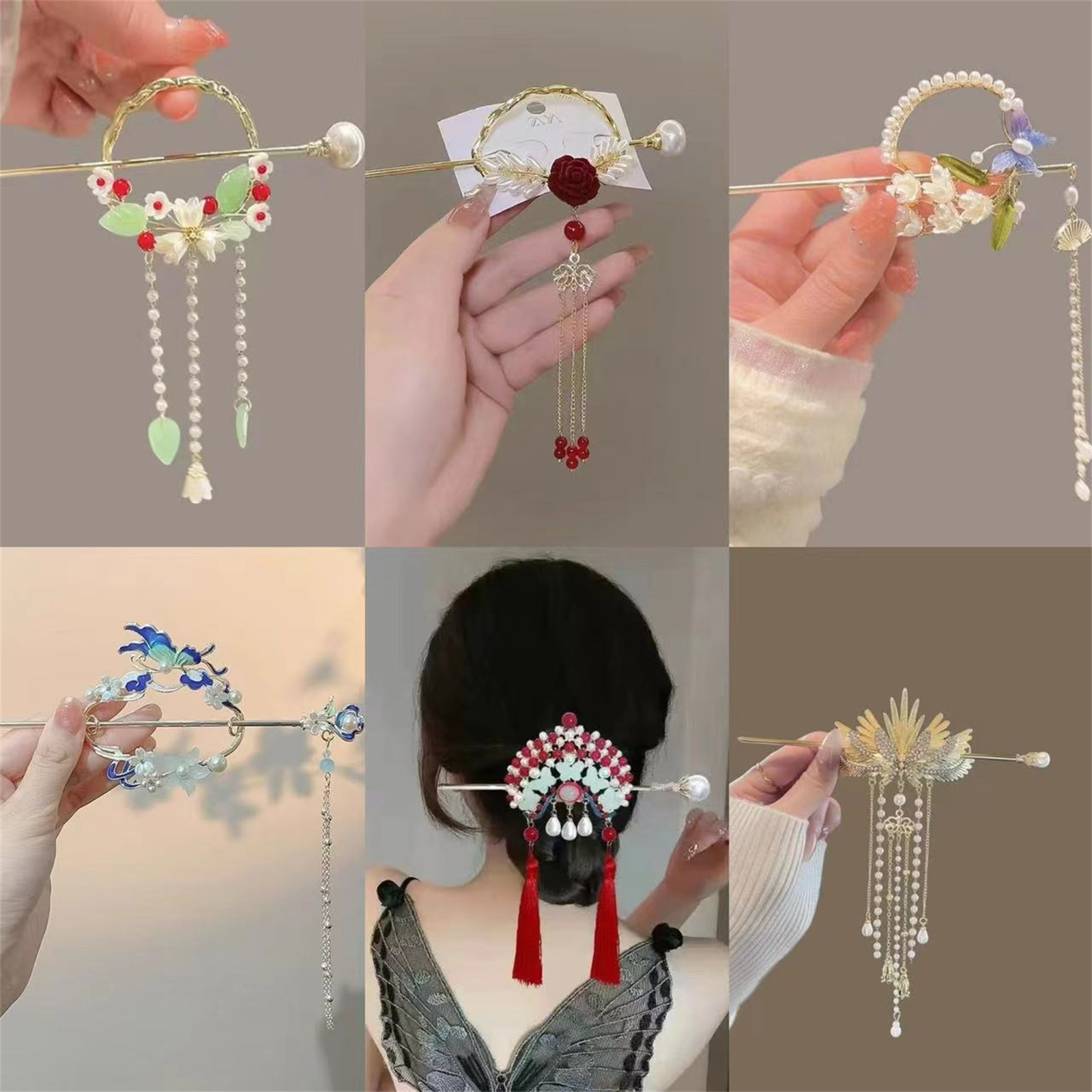 Etnik tarzı saç tokası kadınla - Go Ethnic Fashion incelemesi ve fiyatı