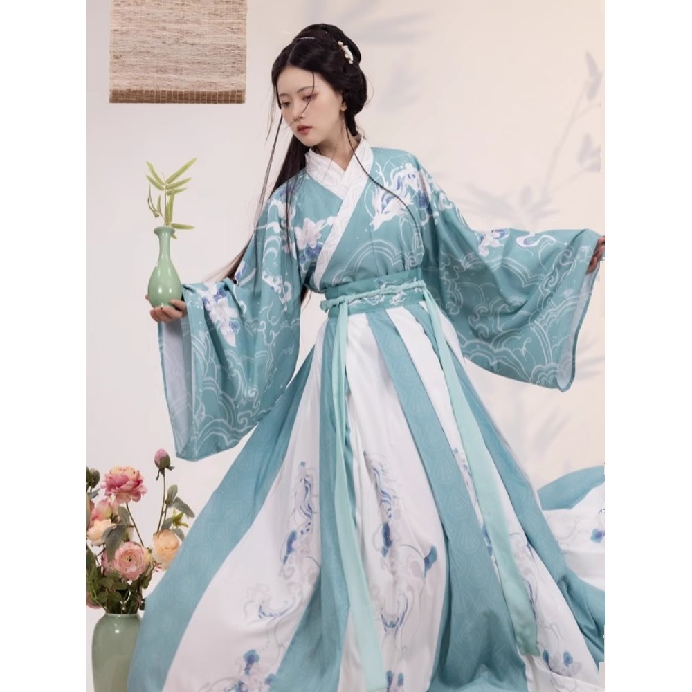 Geleneksel Çin Giyim Hanfu Kad - Ethnic Dress Fashion Show incelemesi ve fiyatı
