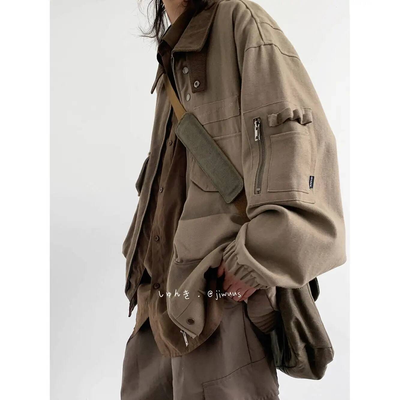 Erkek Ceket İlkbahar Sonbahar  - Haori Japanese Jacket incelemesi ve fiyatı