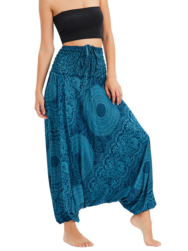 Retro Boho Çiçek Baskı Rahat K - Ethnic Boho Fashion incelemesi ve fiyatı