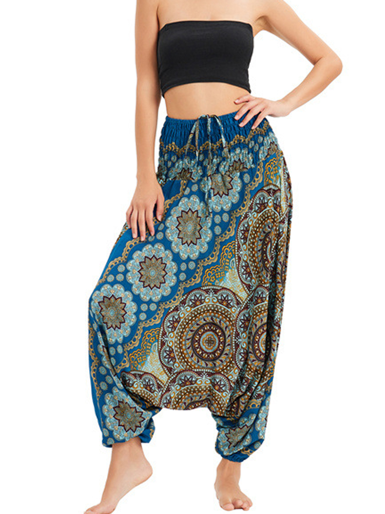 Retro Boho Çiçek Baskı Rahat K - Ethnic Boho Fashion incelemesi ve fiyatı