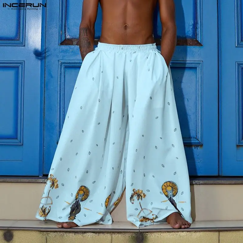 INCERUN Erkekler Geniş Bacak P - Ethnic Fashion For Men incelemesi ve fiyatı