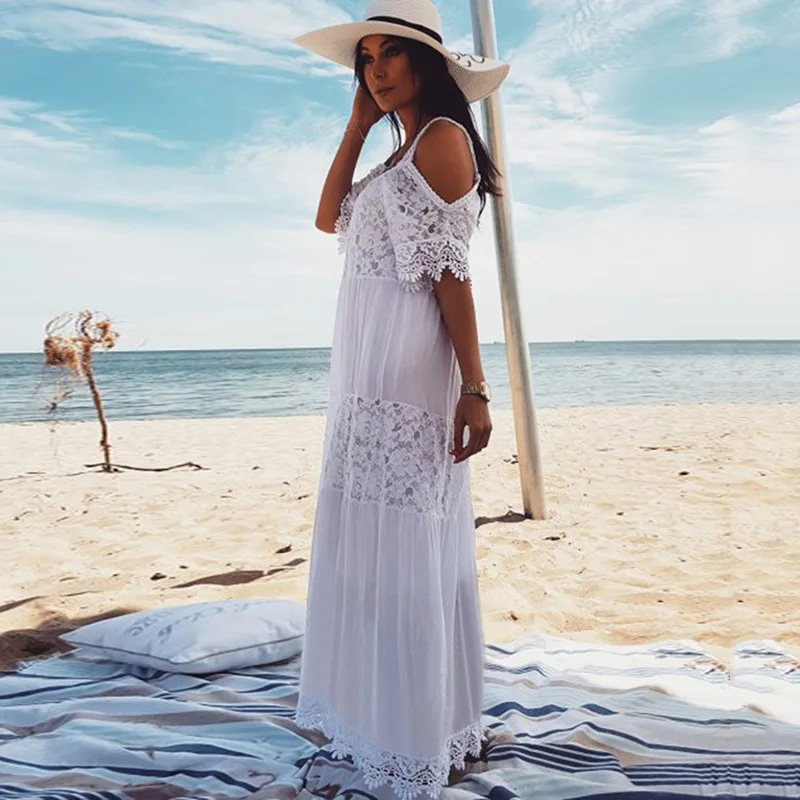 Yaz kadın Plaj Elbise Mayo Cov - Kaftan Women Boho incelemesi ve fiyatı