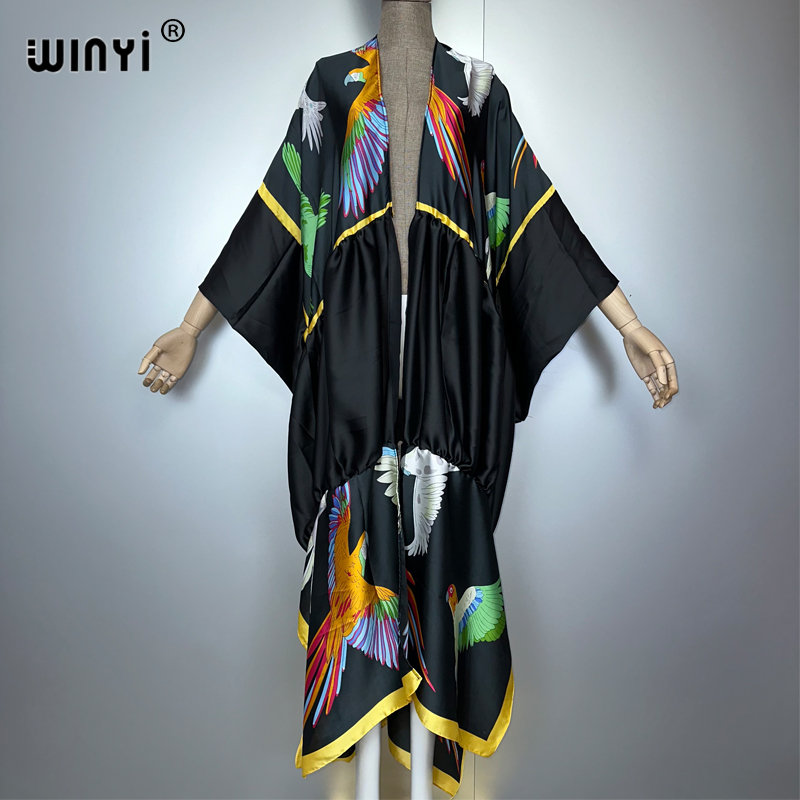 WINYI baskılı bohem kimono mak - Kaftan Women Boho incelemesi ve fiyatı