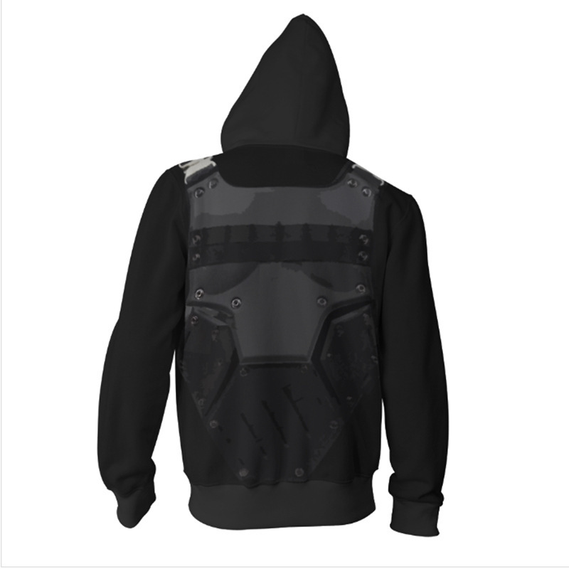 3D Baskılı Punisher Fermuarlı  - Haori Japanese Jacket incelemesi ve fiyatı