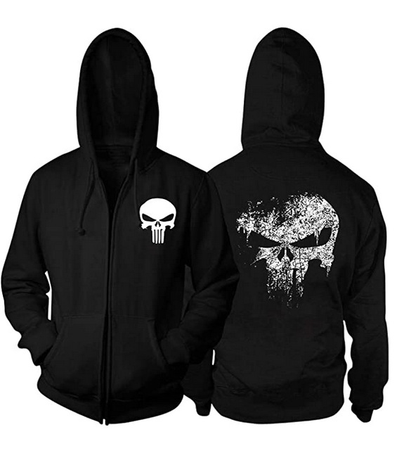 3D Baskılı Punisher Fermuarlı  - Haori Japanese Jacket incelemesi ve fiyatı