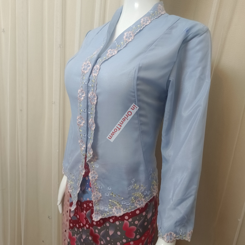 Güneydoğu Asya ülkeleri Mavi P - Thai Silk Blouse incelemesi ve fiyatı