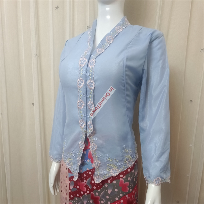 Güneydoğu Asya ülkeleri Mavi P - Thai Silk Blouse incelemesi ve fiyatı