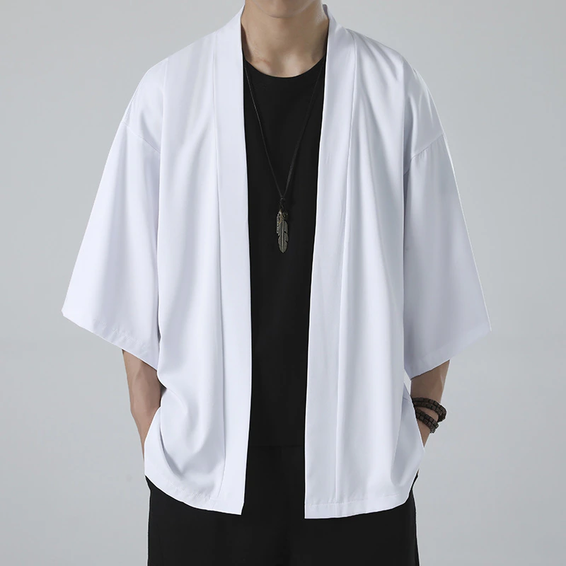 Sıcak erkek Hafif Kimono Gelen - Haori Japanese Jacket incelemesi ve fiyatı