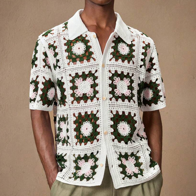 Yaz Erkekler Örme Hollow Out P - Ethnic Fashion For Men incelemesi ve fiyatı