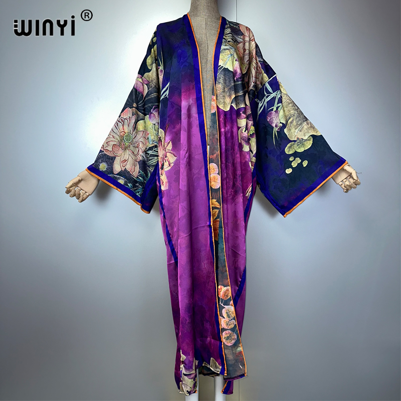 WINYI kimono Yüksek Kaliteli B - Kaftan Women Boho incelemesi ve fiyatı