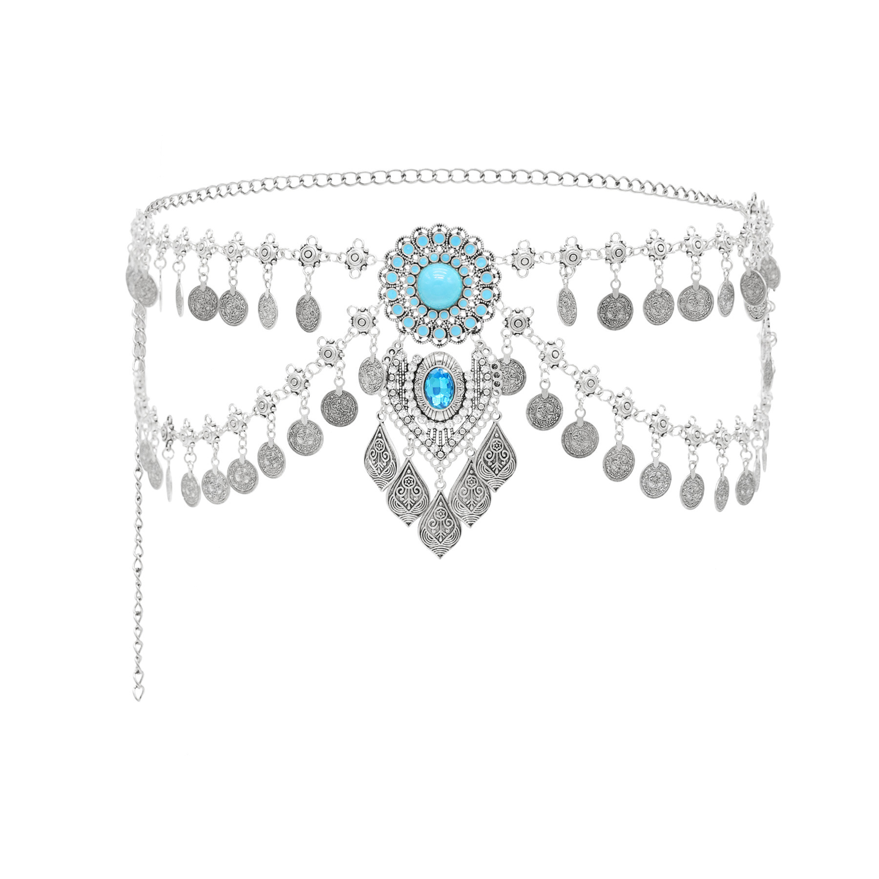 Yeni Bohemian sikke püsküller  - Ethnic Boho Fashion incelemesi ve fiyatı