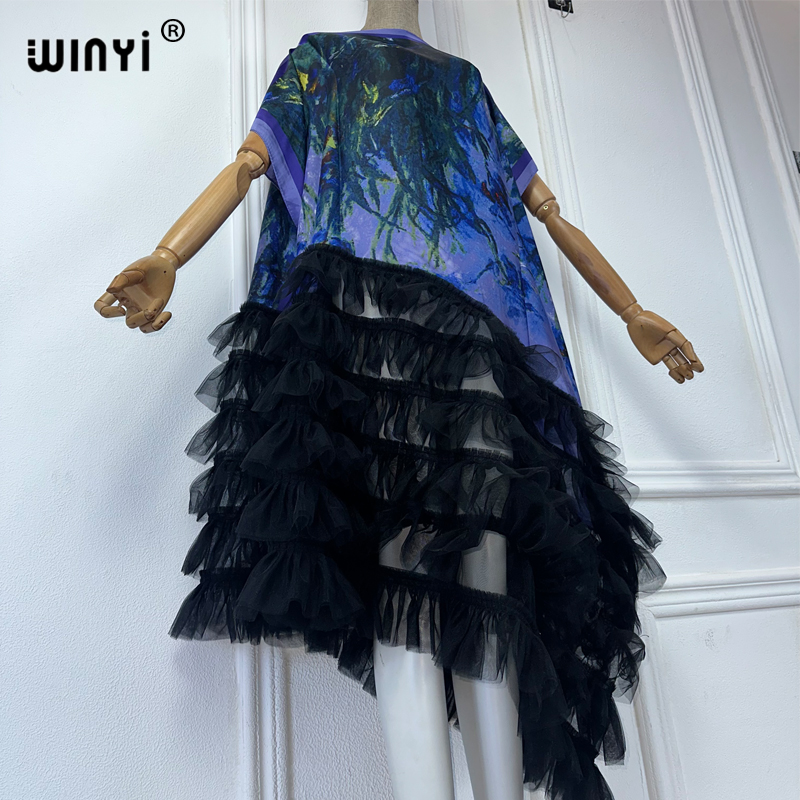 WINYI afrika giyim artı boyutu - Kaftan Women Boho incelemesi ve fiyatı